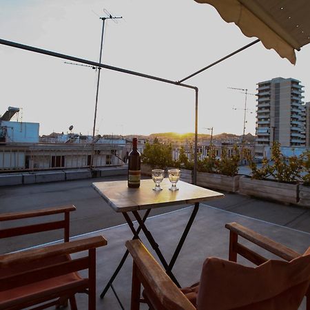 Loft Condo Next To Metro Station. Amazing View! Athen Eksteriør bilde