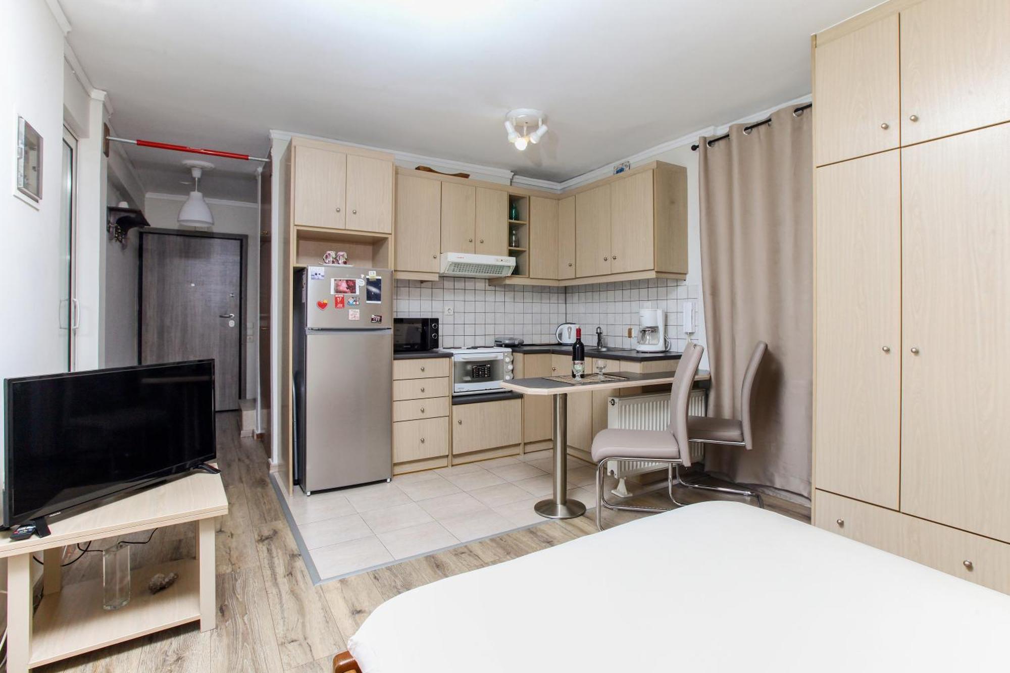 Loft Condo Next To Metro Station. Amazing View! Athen Eksteriør bilde